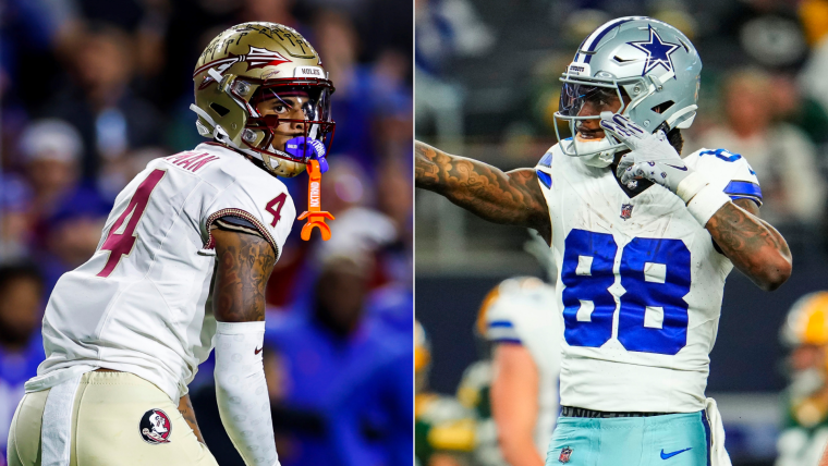 Is Keon Coleman related to CeeDee Lamb? Explaining the connection between FSU WR and Cowboys star image