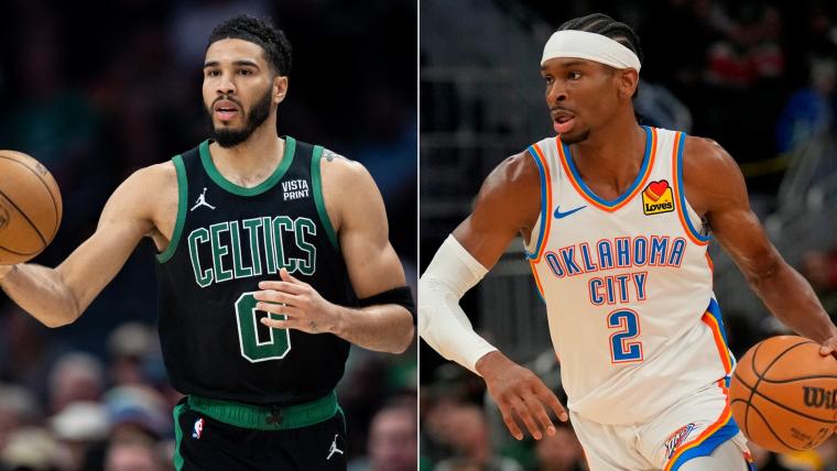 What channel is Celtics vs. Thunder on tonight? image