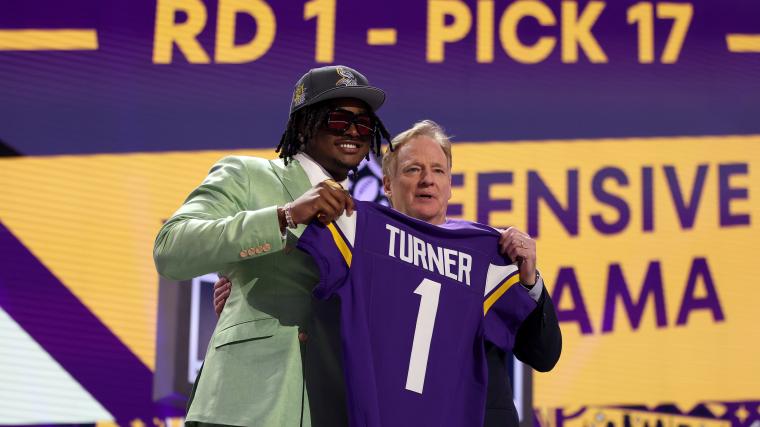 Dallas Turner is betting favorite to win Defensive Rookie of the Year image