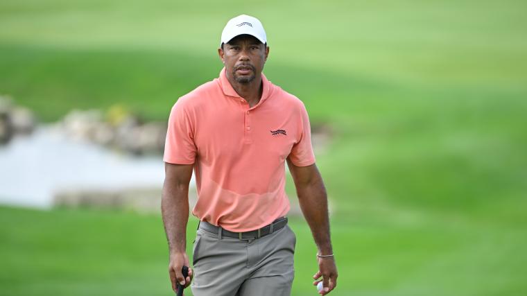 Tiger Woods' score today: Complete Round 1 results, highlights from 2024 PGA Championship image