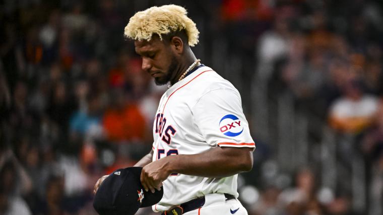 Ronel Blanco suspension, explained: Why Astros starter was banned 10 games after sticky substance ejection image