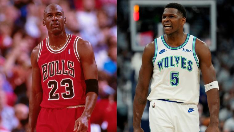 So sánh Anthony Edwards và huyền thoại Michael Jordan: Giống và khác nhau ở điểm nào? image