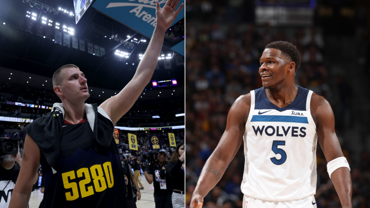 Nuggets vs. Timberwolves prediction, spread tonight: Jokic, Edwards props headline Thursday's May 16 best bets image