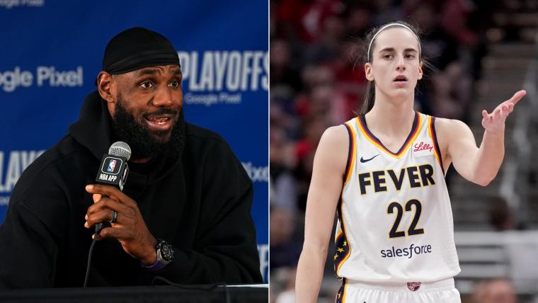 LeBron James says Caitlin Clark's impact is the reason great things are happening for the WNBA image