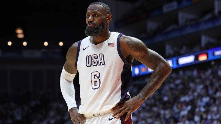 LeBron James stats today: Star forward makes it clear he is still Team USA's No. 1 option in win over Germany image