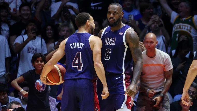 USA vs. South Sudan final score, results: LeBron James' game-winning layup completes United States' comeback image