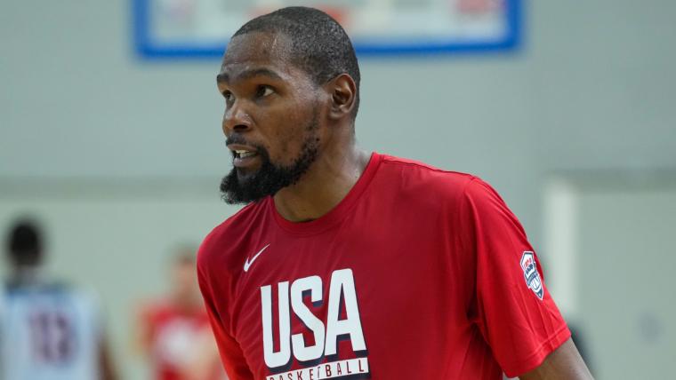 Is Kevin Durant playing vs. South Sudan? Latest injury updates on USA star image