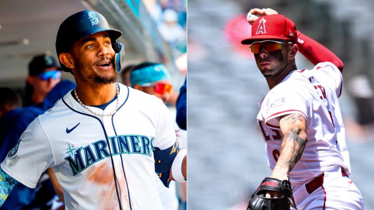 What channel is Mariners vs. Angels on tonight? image