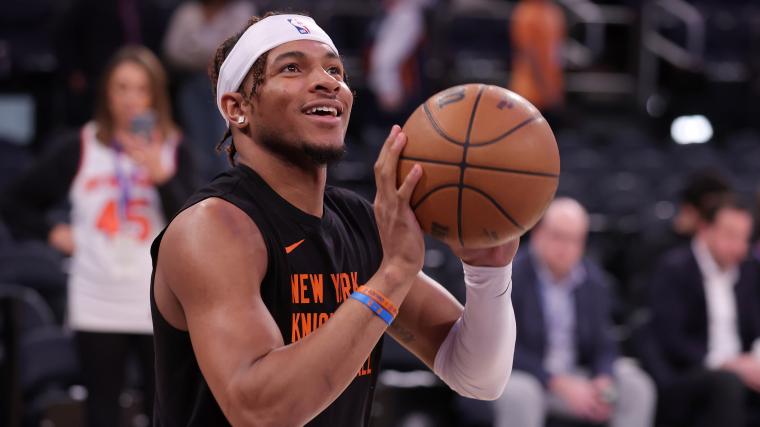 Knicks' 'Deuce' McBride hit wild shot to pay student's tuition on 'Pat McAfee Show' image