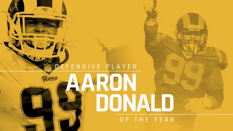 NFL players vote Aaron Donald Sporting News Defensive Player of the Year for 2018 image