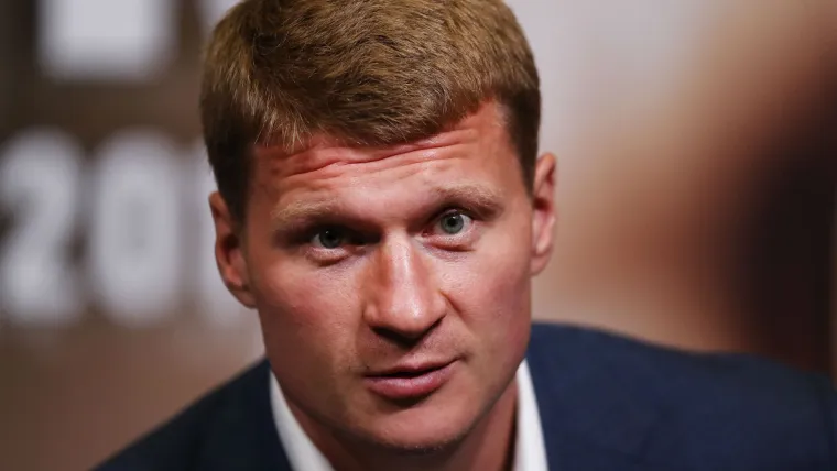 Joshua vs. Povetkin: Russian arrives in England for Saturday showdown image