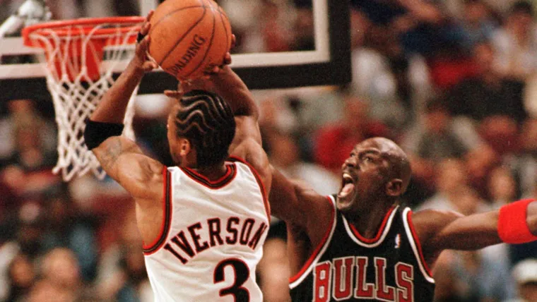 How Allen Iverson helped push Michael Jordan to participate in ESPN's 'The Last Dance' image