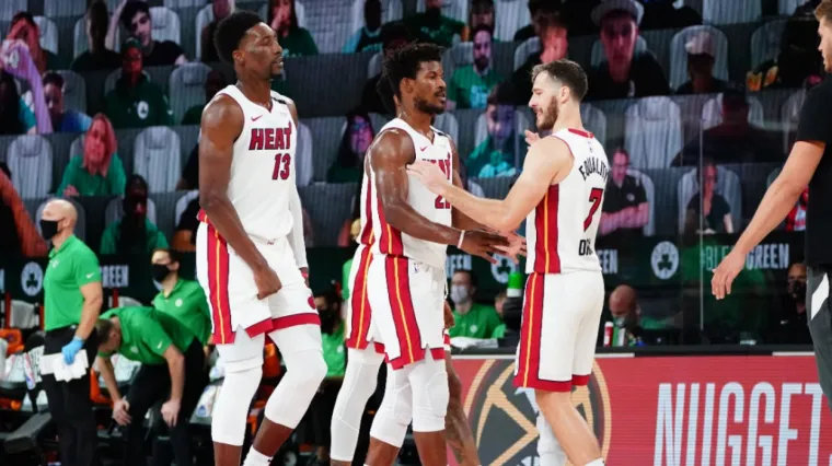 Bam Adebayo  Jimmy Butler  Goran Dragic Miami Heat