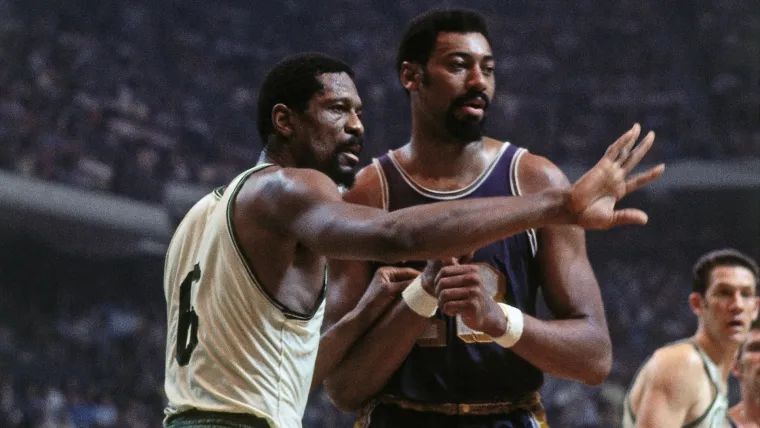 Bill Russell and Wilt Chamberlain