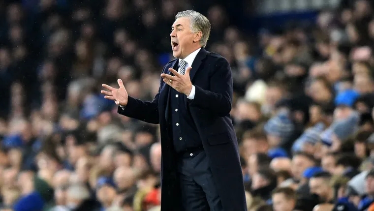 Carlo Ancelotti Everton vs Burnley 2019-20