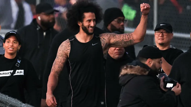 Colin Kaepernick says ball is in NFL's court after contentious workout: 'Stop running from the truth' image