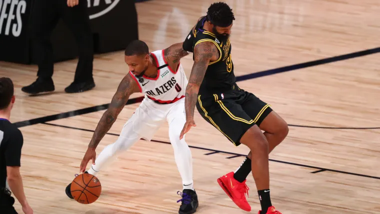 Damian Lillard injury update: Trail Blazers star out for Game 5 with right knee sprain image