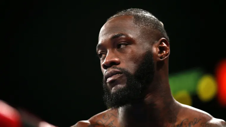 Wilder blasts 'hesitant' Joshua image