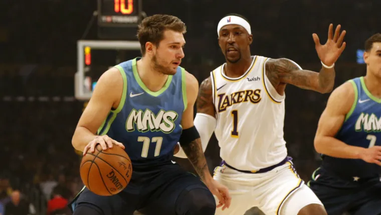 Luka Doncic takes over second half as Dallas Mavericks snap Los Angeles Lakers 10-game win streak image