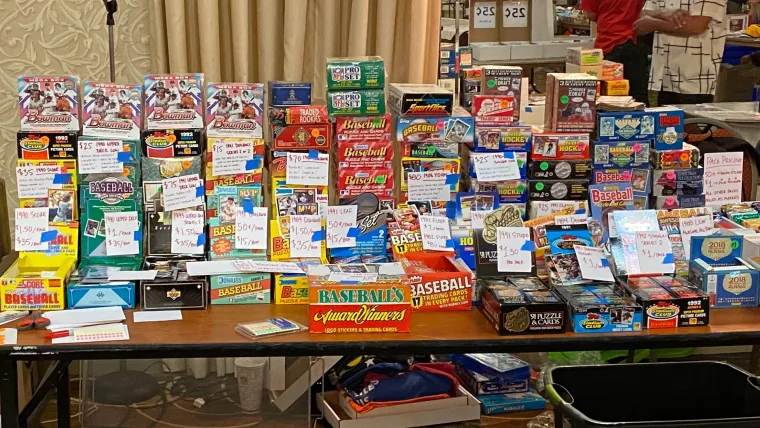 Junk wax and me: First experience behind card show table was exciting, but not fulfilling image
