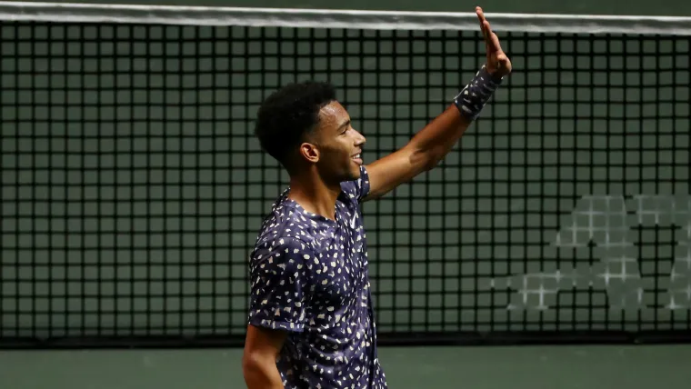Felix Auger-Aliassime to face in-form Gael Monfils in bid for first ATP Tour title image