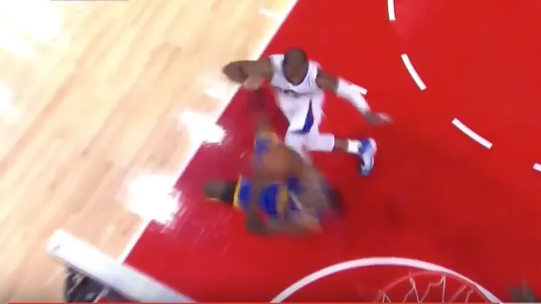 Steph Curry's circus-shot magic rubs off on Harrison Barnes image
