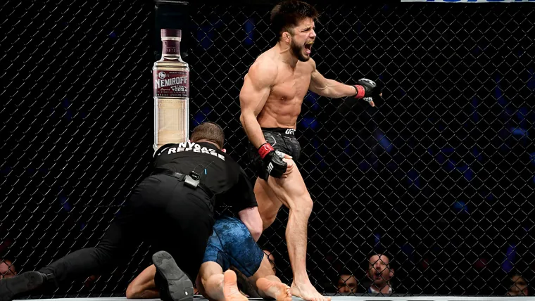UFC Brooklyn results: Henry Cejudo blasts T.J. Dillashaw by 1st-round TKO; Greg Hardy disqualified image