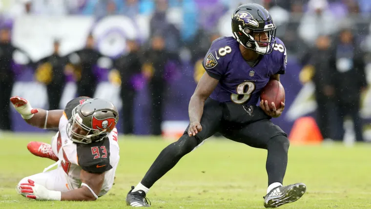Lamar Jackson's danger in running 'overrated,' says Ravens offensive coordinator image