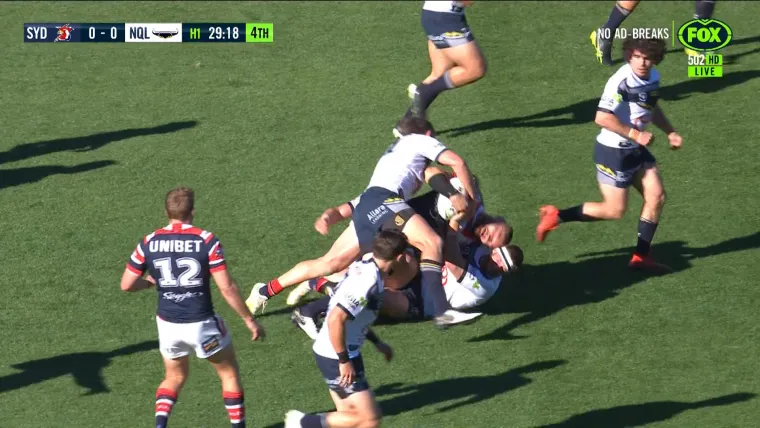 Jared Waerea-Hargreaves put on report for allegedly leading with his head on Josh McGuire image