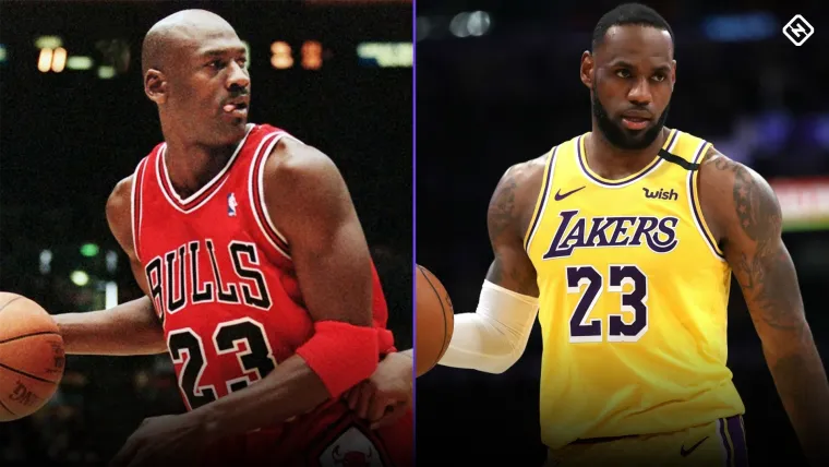 Michael Jordan or LeBron James? NBA fans have spoken, and the answer is not close image