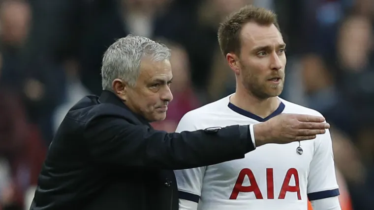 Jose Mourinho Christian Eriksen Tottenham 2019-20