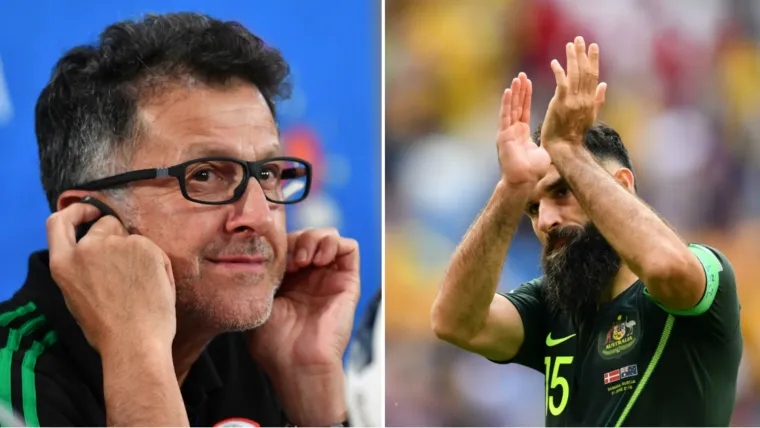 'Like rugby players'- Mexico coach's surprising Socceroos praise image