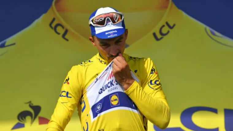 Tour de France 2019: Julian Alaphilippe learning on the job as he defends lead image