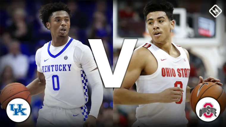 What channel is Kentucky vs. Ohio State on today? Time, schedule for top 10 college basketball clash image