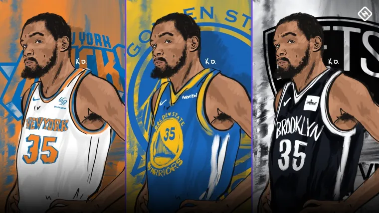Kevin Durant free agency fits: Will KD choose Warriors, Knicks, Nets or Clippers after major injury? image