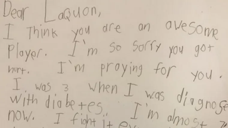 Laquon Treadwell gets outpouring of support from children image