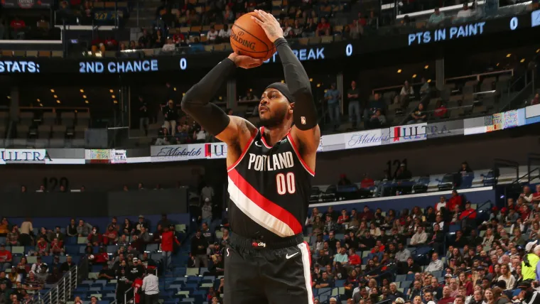 Carmelo Anthony on Portland Trail Blazers debut: 'It felt great to be back into the flow of the game' image