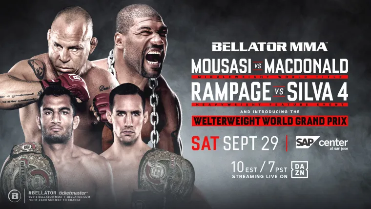 MMA 総合格闘技 Bellator ベラトール ヴァンダレイ・シウバ