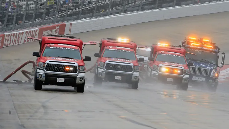 NASCAR race weather updates: Rain in forecast threatens a second Talladega race delay image