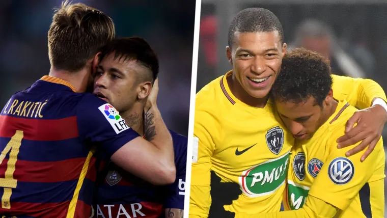 'You are already champions' - Neymar hails Rakitic & Mbappe ahead of World Cup final image