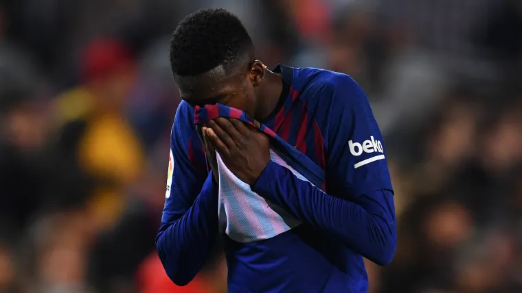 Valverde admits to Dembele gamble as Barcelona lose winger to hamstring tear image