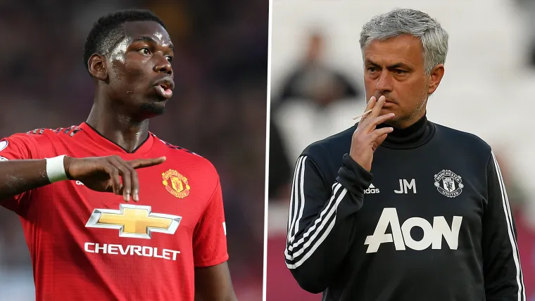 'I couldn't be happier with him!' - Mourinho rejects Pogba feud and confirms him captain for Brighton tie image