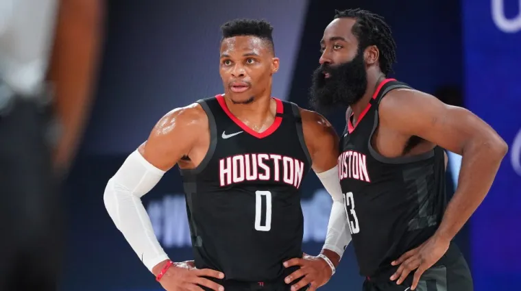 Russell Westbrook Houston Rockets James Harden