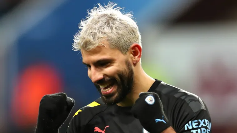 Sergio Aguero Manchester City 2019-20