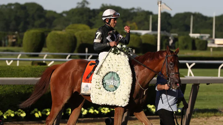 Belmont Stakes 2019: Sir Winston wins the the 151st running image