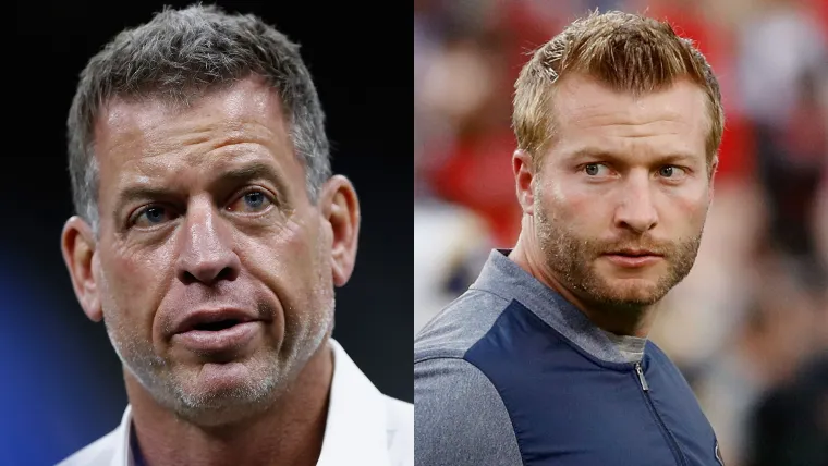 Troy Aikman responds to allegations he 'trashed' Jared Goff with Sean McVay's comments image
