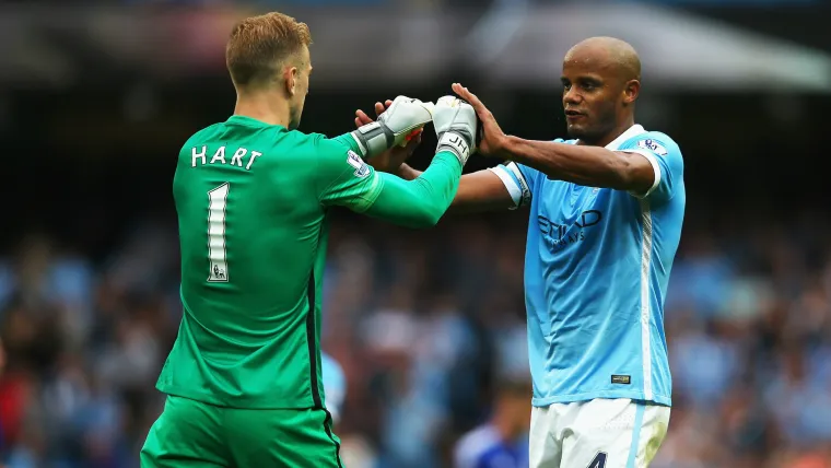 Hart a Man City legend, says Kompany image