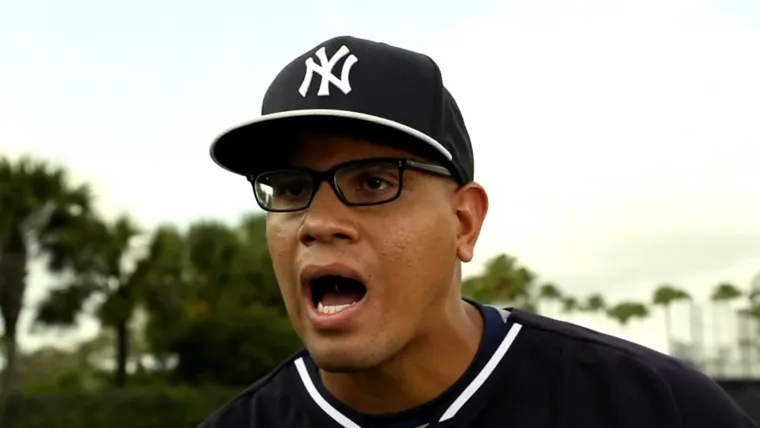 Yankees recreate scene from 'The Sandlot' image