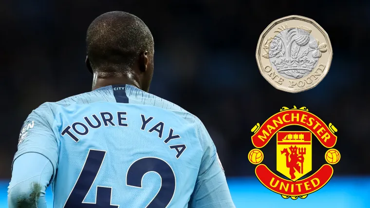 Yaya Toure willing to play for Man Utd 'for £1 a week' image