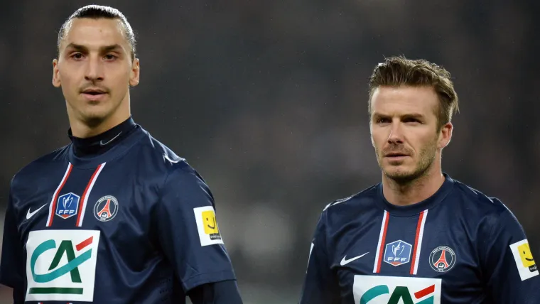 Ibrahimovic to honour bet and eat fish and chips with Beckham at Wembley image